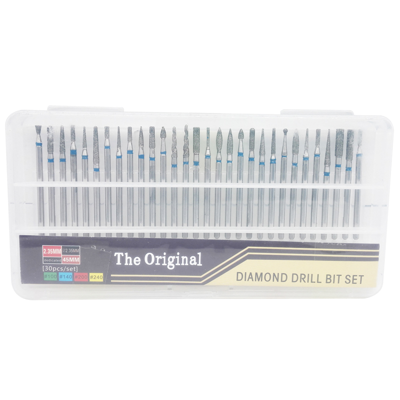 *Dental The Original Diamond Burs Set Tooth Drill Jewelers Bit 2.35mm