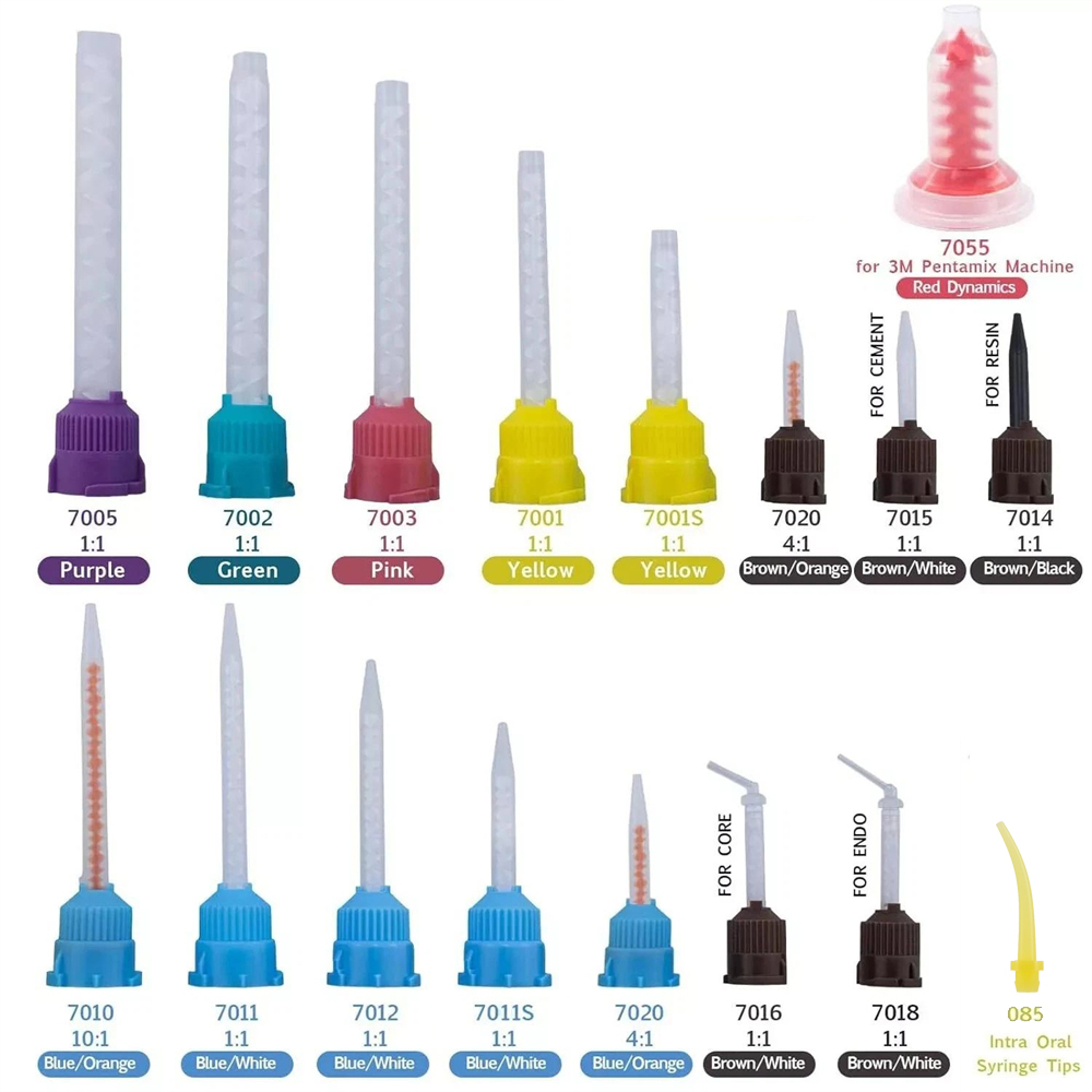 Dental Impression Mixing Tips &  Intraoral Tips