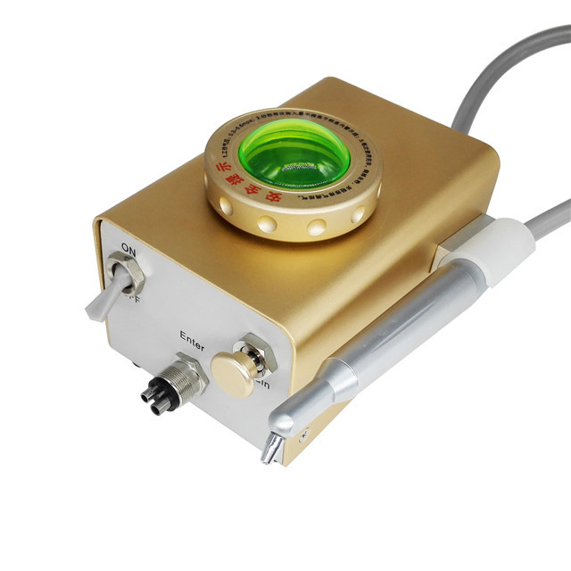 *Dental Laboratory Teeth Cleaing Polishing Sandblasting Sandblaster Machine Silver / Golden