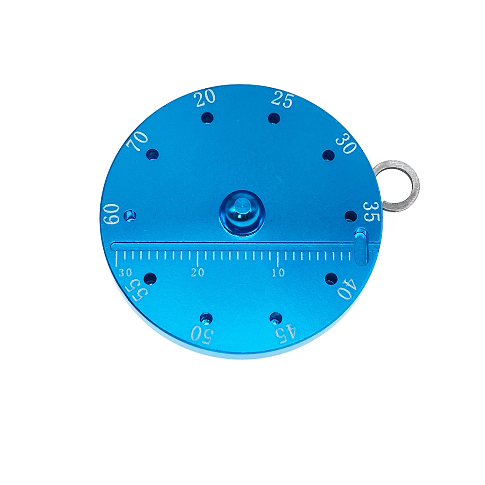 Dental Endodontic Gutta Percha Points Gauge Cutter with Measure Scale Ruler