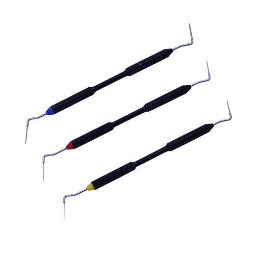 `Dental Endo Buchanan Hand Handle Plugger Tips Elements Obturation