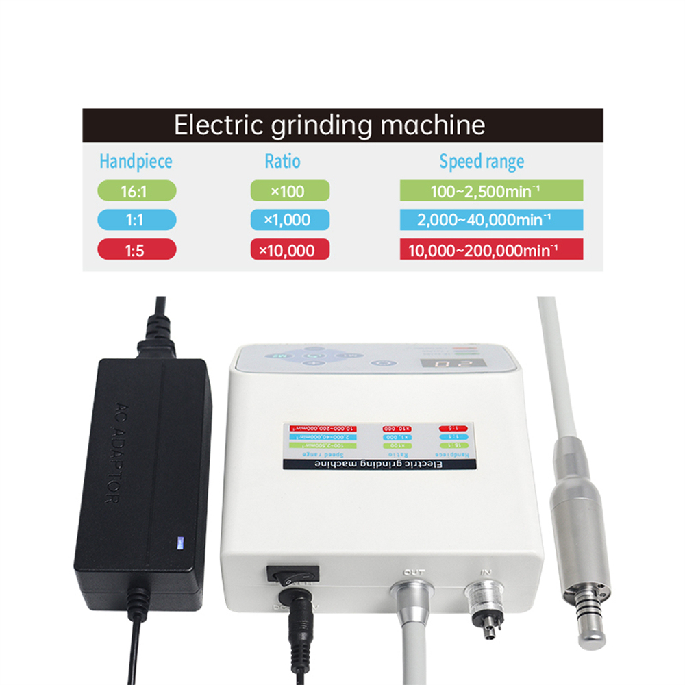 Dental Electric Micro Motor Smart Touch Screen Built-in LED Lighting System
