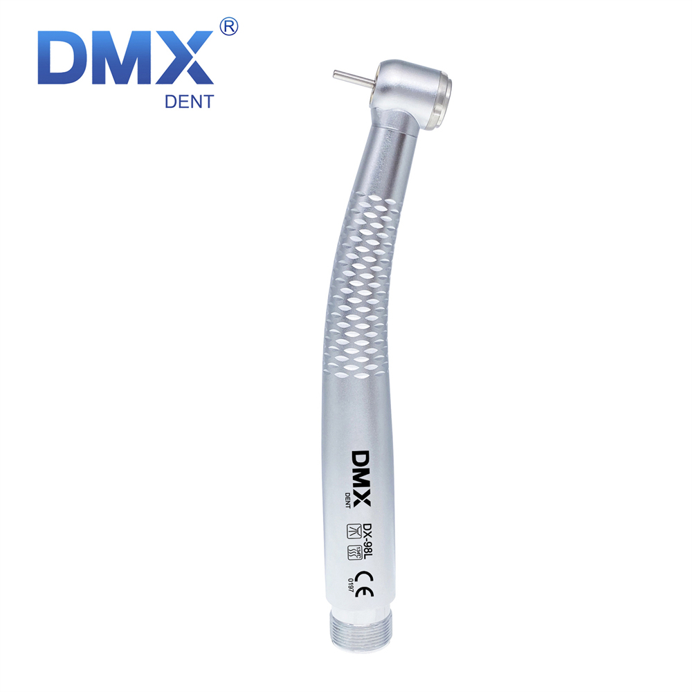 DMXDENT Dental LED E-generator High Speed Handpiece 5*Bulb Fiber Optic NSK Style