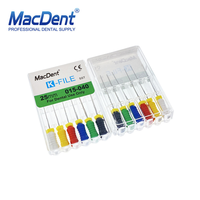 Macdent K-File Root Canal Hand Use Endo Endodontics Dental Files