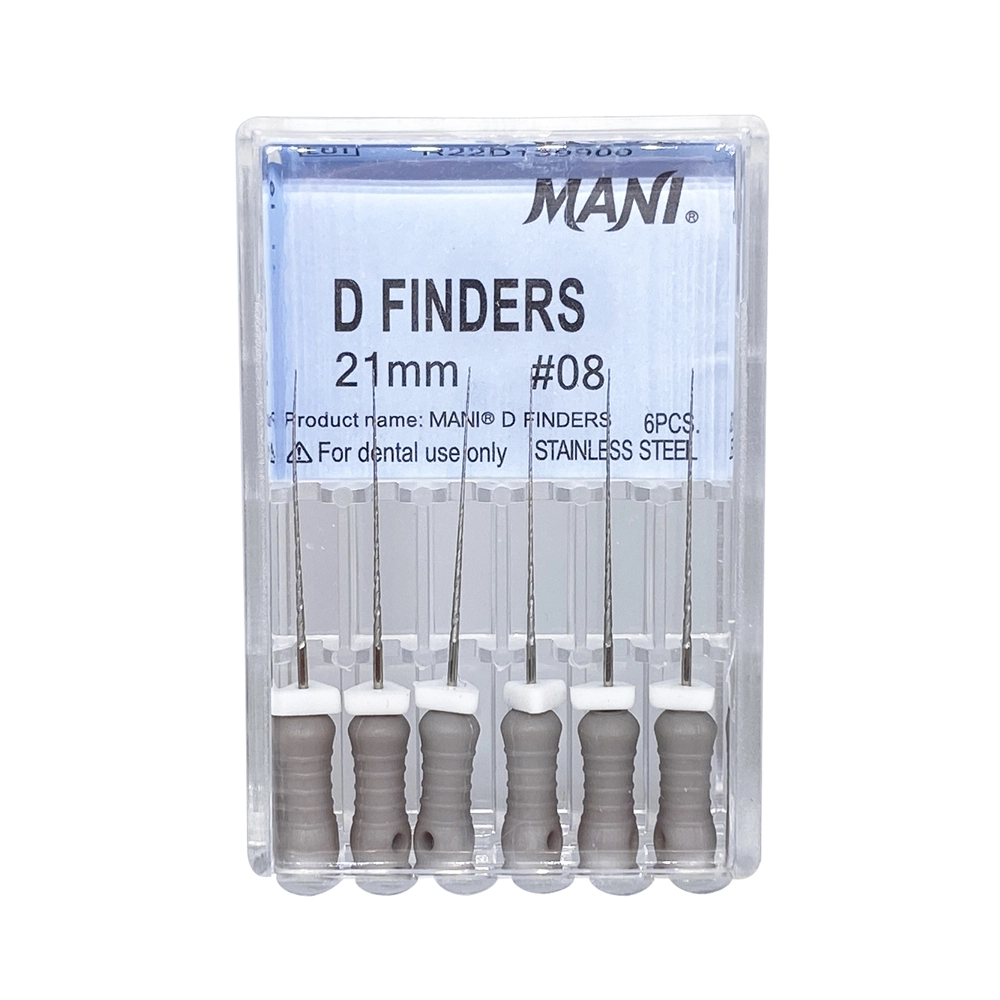 Mani D FINDERS Dental Endodontic Hand Use Files For Calcified Canals 21 ...