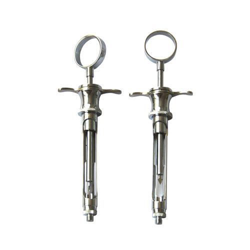 Dental Stainless Steel Anesthesia Aspirating Syringes 1.8 ml Instruments