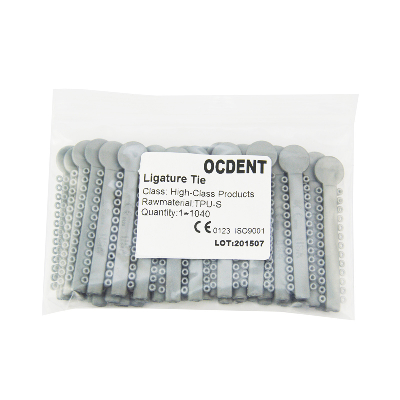 * Dental Orthodontic Ligature Ties Elastic Rubber Bands 1040Ties/Bag