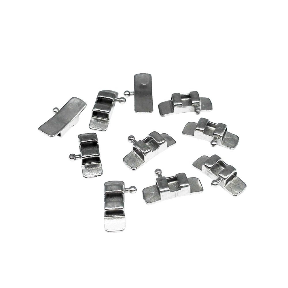 *Dental Orthodontic Cast Lingual Sheath with Left/Right Hook 10Pcs /Bag