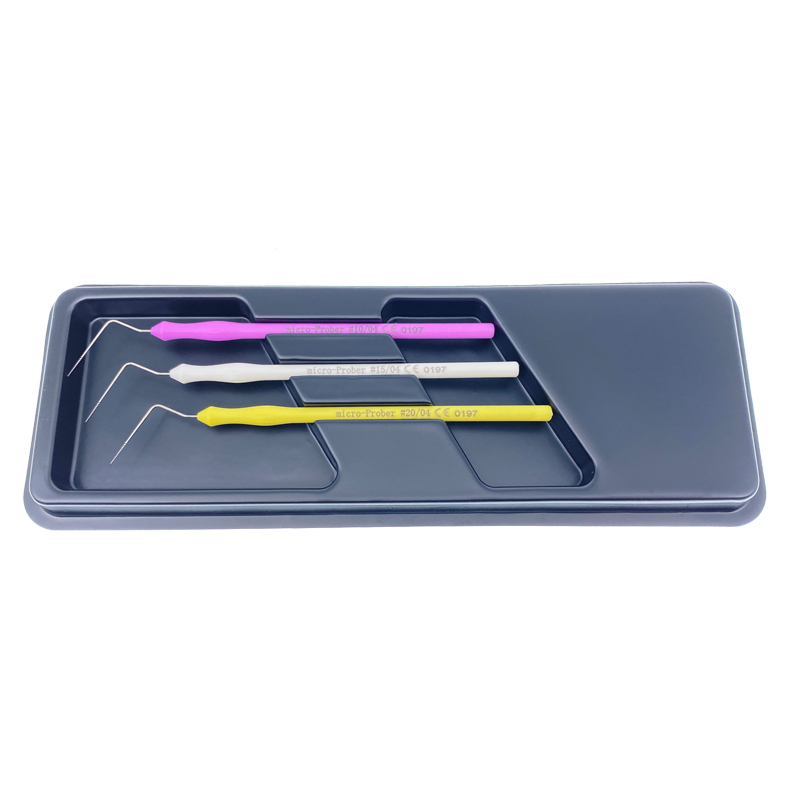 Dental  Endo Micro-Prober Orifice Opener .04 #10 #15 #20 Metal Tip Tool