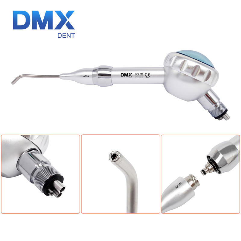Dental Air Flow Teeth Polishing Polisher Handpiece Hygiene Prophy Jet 2H/4H