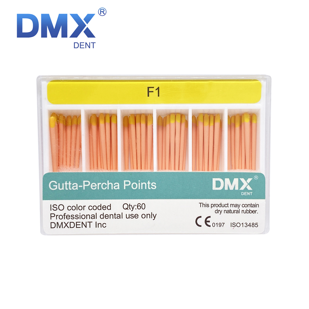 DMXDENT Dental Endodontic NITI Endo Rotary Files PT-Gold Taper Engine Use + Free Gift