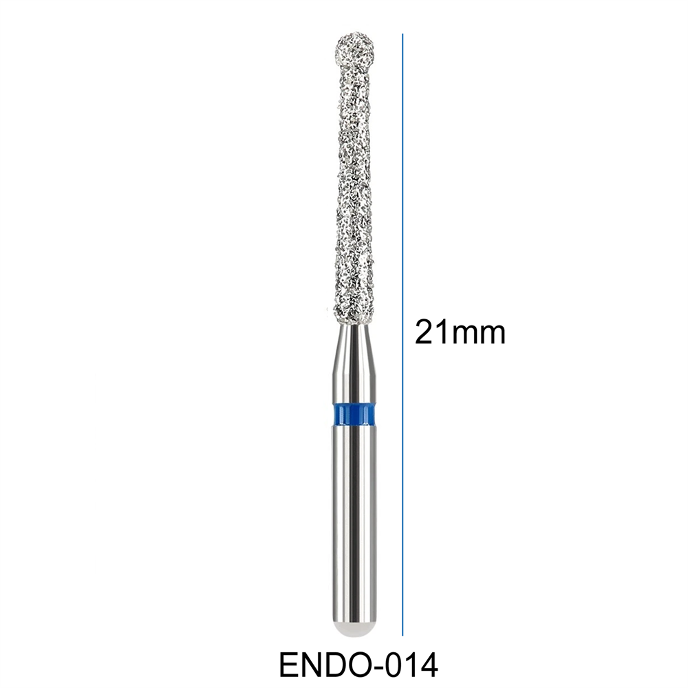 5Pcs Dental Diamond Burs Endo Access Bur Open Preparing Pulp Cavity Bur