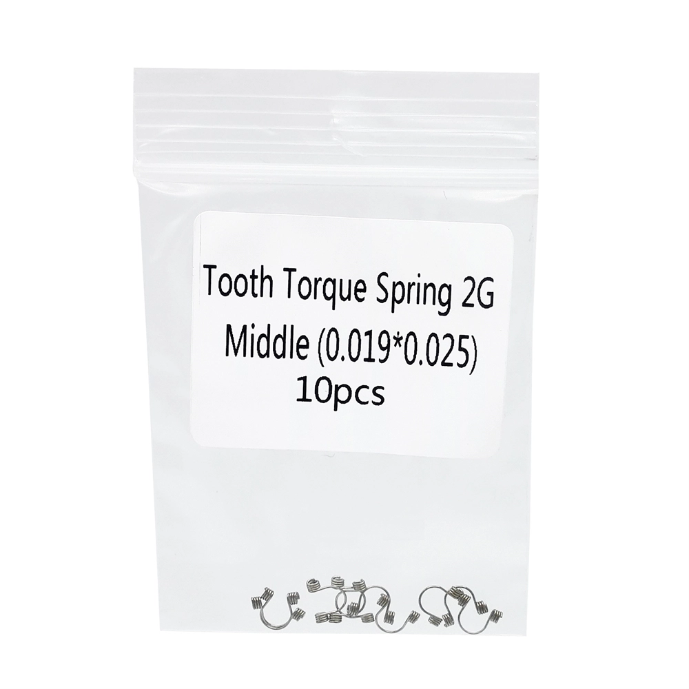 10 Pcs/Pack Dental Orthodontic Anterior Tooth Torque Springs ...