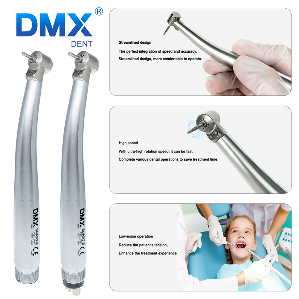 DMXDENT SMART/SMART-E Dental High Speed Handpiece Mini Small Head for Kids Children