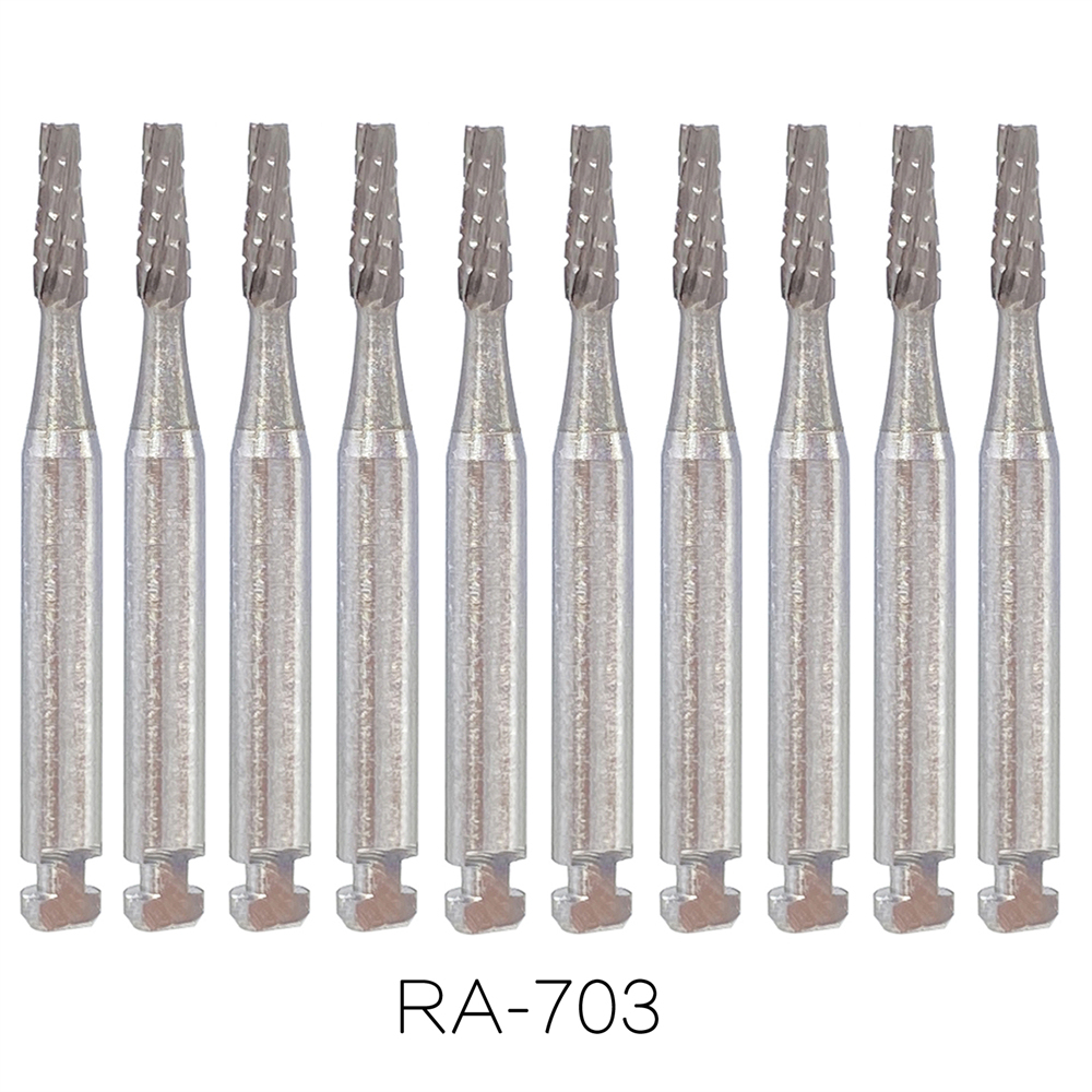 SS White Dental Carbide Burs RA 700/RA701/RA702/RA703 For Low Speed Handpiece