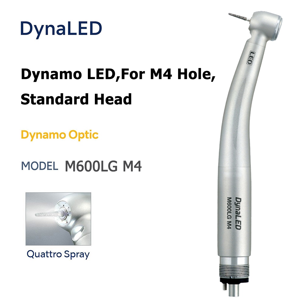 DynaLED M600LG Dental LED E-Generator High Speed Air Turbine Handpiece Fit NSK