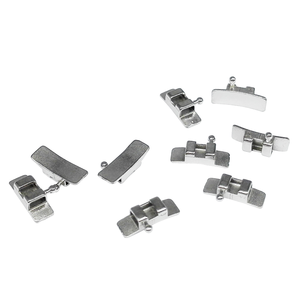 *Dental Orthodontic Cast Lingual Sheath with Left/Right Hook 10Pcs /Bag
