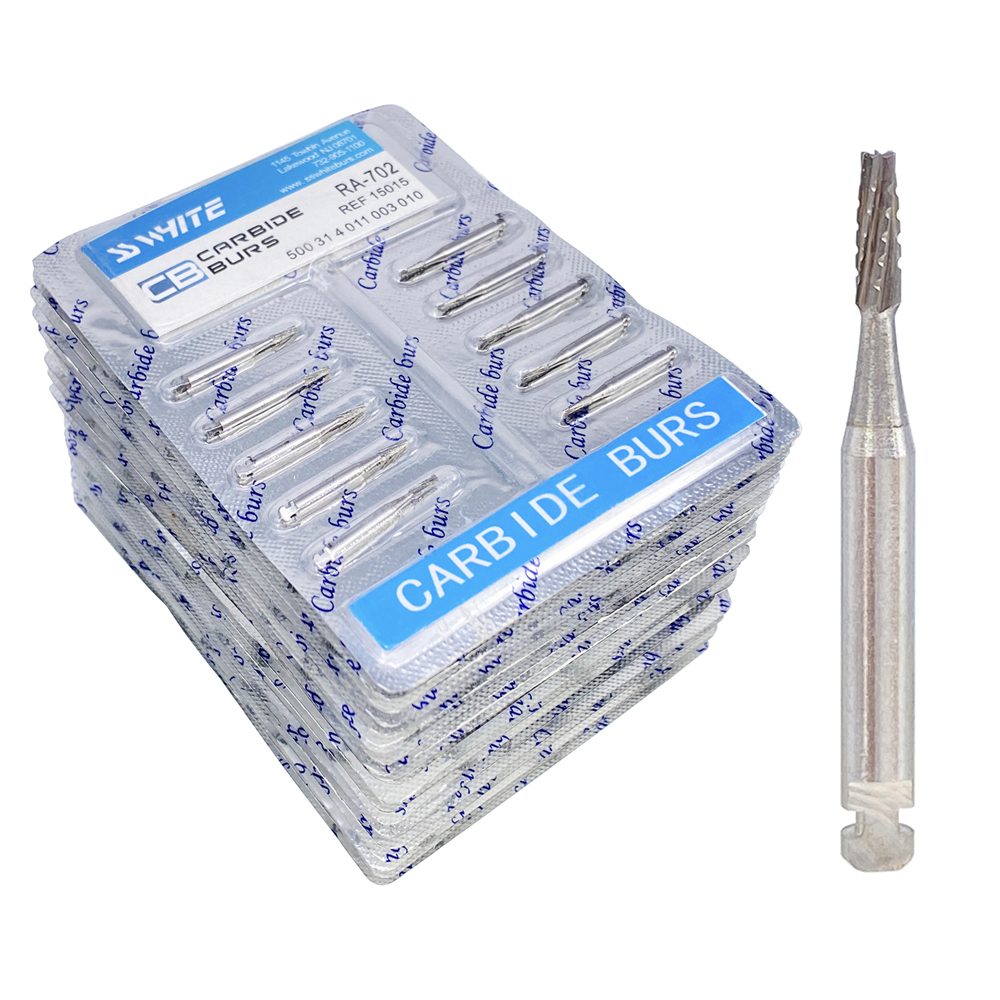 SS White Dental Carbide Burs RA 700/RA701/RA702/RA703 For Low Speed Handpiece