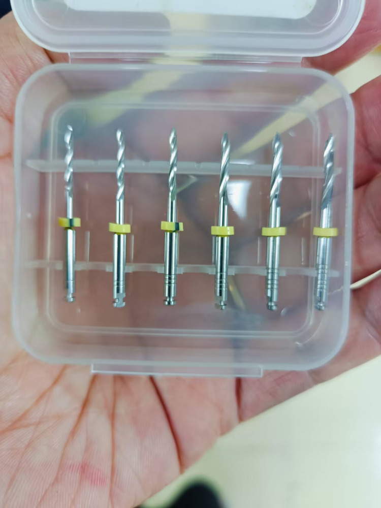 Dental Fiber Post Drills 32mm #1-4 / #1-6