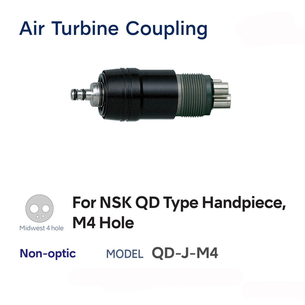Dental Quick Coupler Coupling 2/4 Holes for NSK High Speed Handpiece
