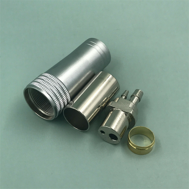 Silicone Dental High Speed Turbina Handpiece Tubing Hose Tube Connector 2/4 Hole