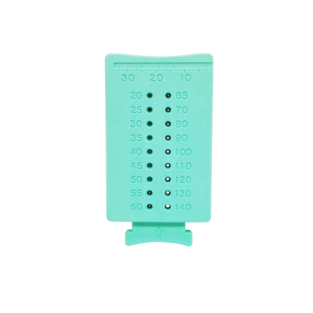 Dental Gutta Percha Points Root Files Gauge Cutter Measure Ruler