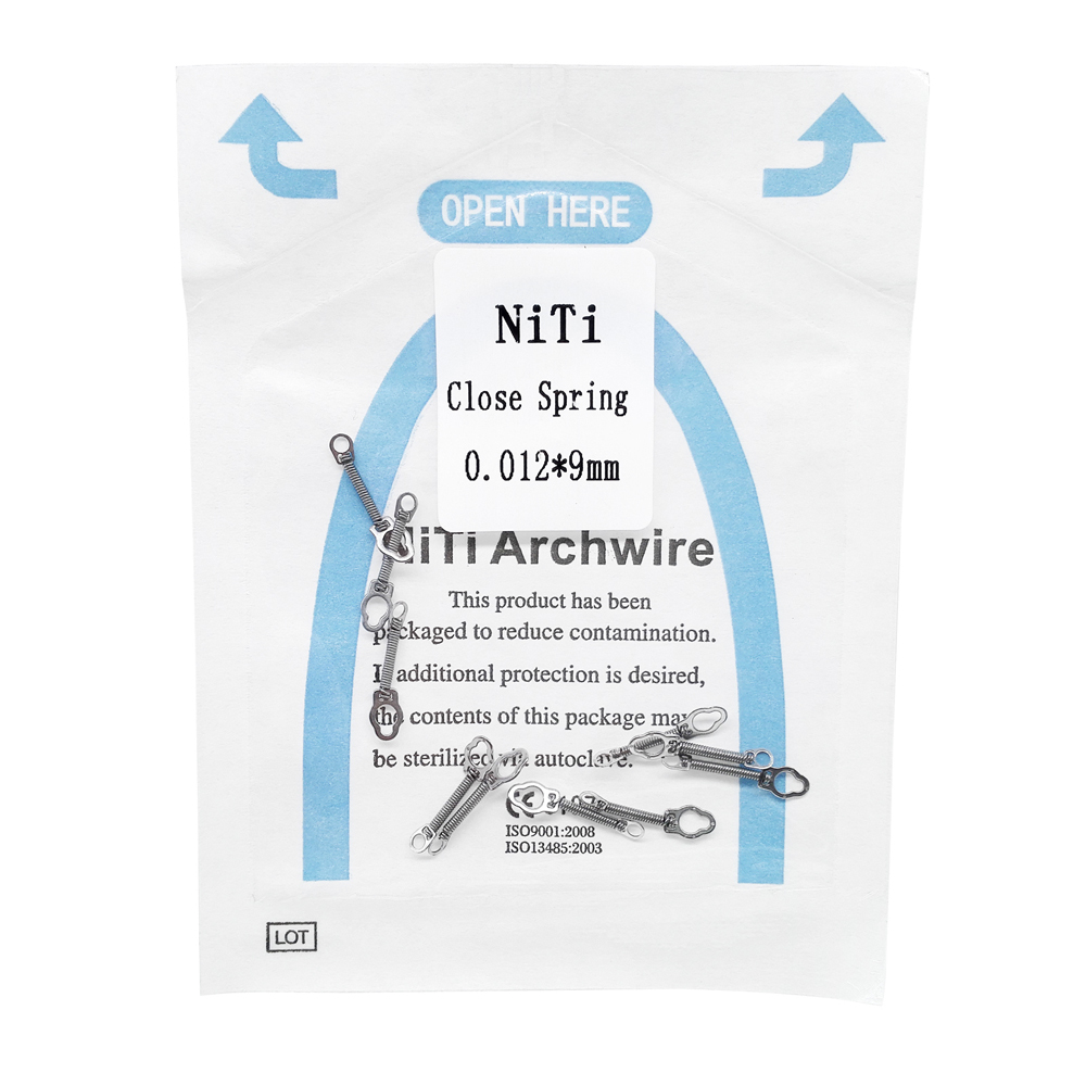 Dental Close Coil Spring Orthodontic Big-Small Eyelet NiTi Archwire