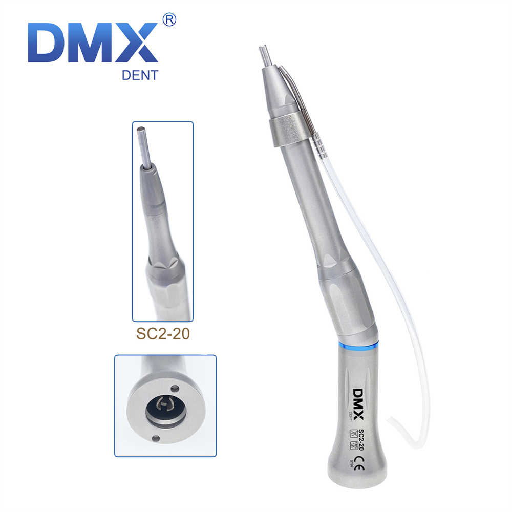 DMXDENT SC2-20 Dental 1:1 Surgical Osteotomy Low Speed Handpiece 20° Contra Angle