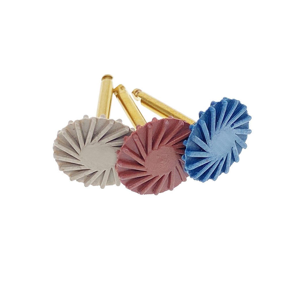 Dental Composite Resin Polishing Disc Spiral Polish Wheel RA Coarse/Medium/Fine