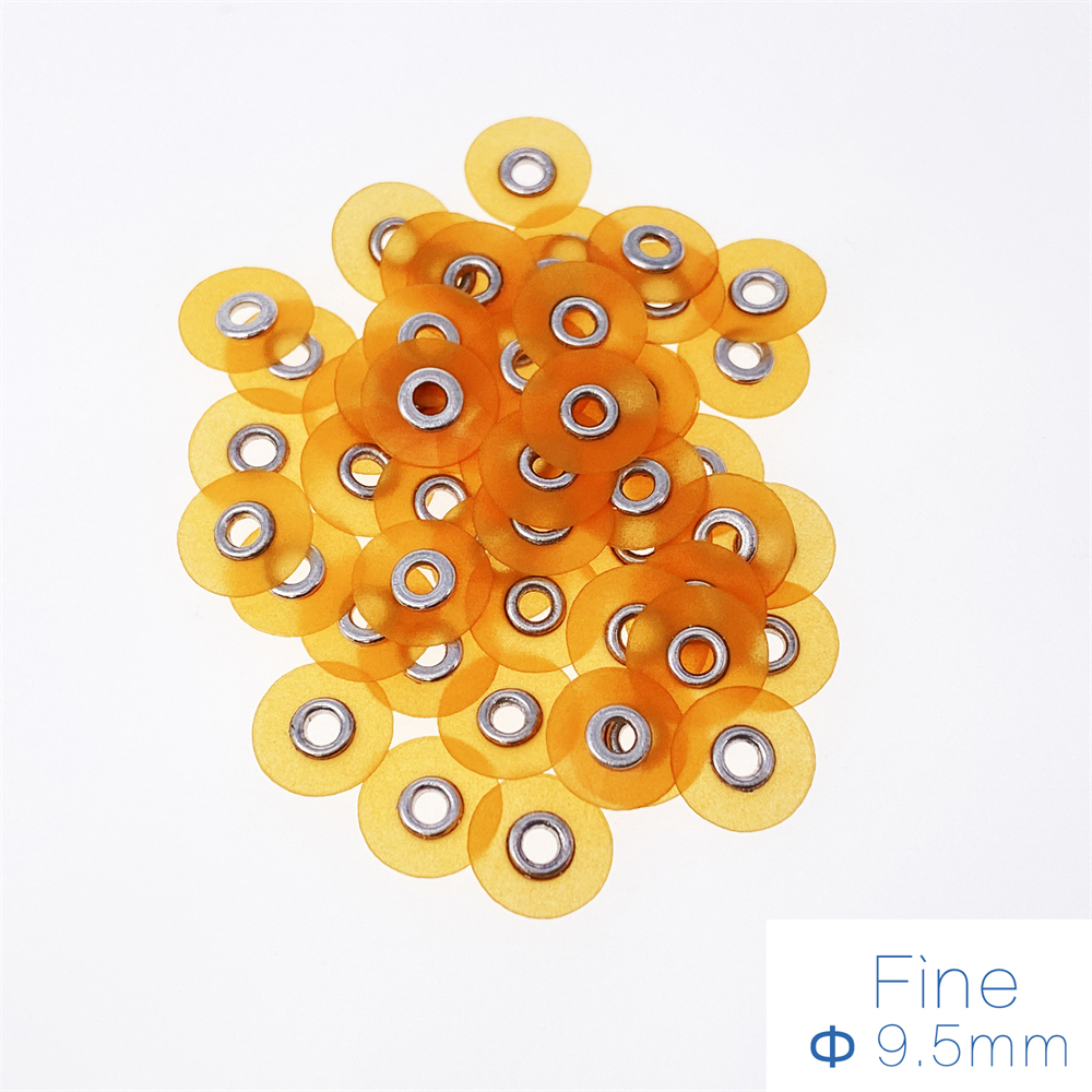 50 Pcs 2381 Sof-Lex Dental Composite Finishing Polishing Discs 9.5/12/12.7/14/16mm