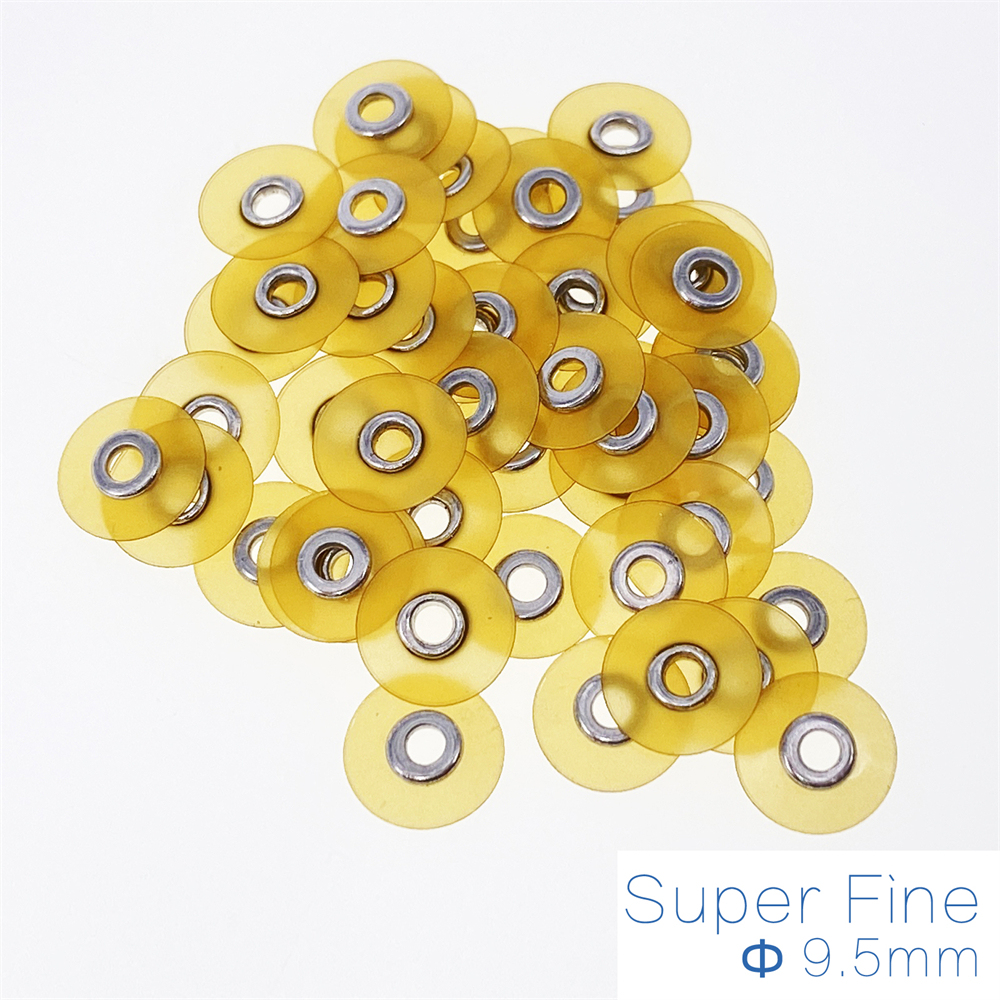 50 Pcs 2381 Sof-Lex Dental Composite Finishing Polishing Discs 9.5/12/12.7/14/16mm