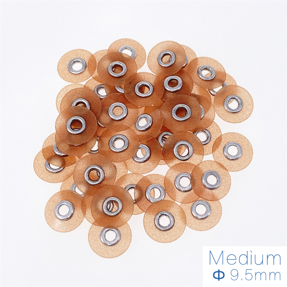 50 Pcs 2381 Sof-Lex Dental Composite Finishing Polishing Discs 9.5/12/12.7/14/16mm