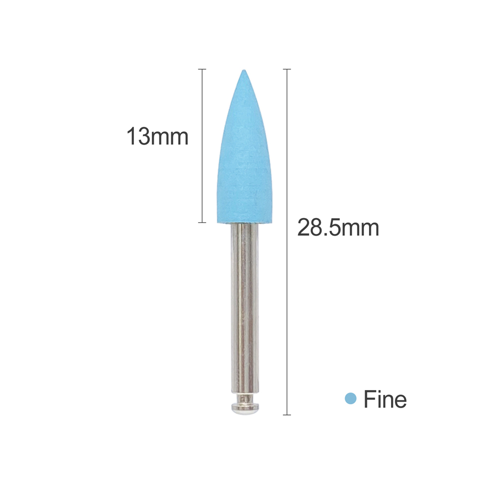 10pcs Dental Composite Polishing Finishing Burs Silicone Polishers RA 2.35mm