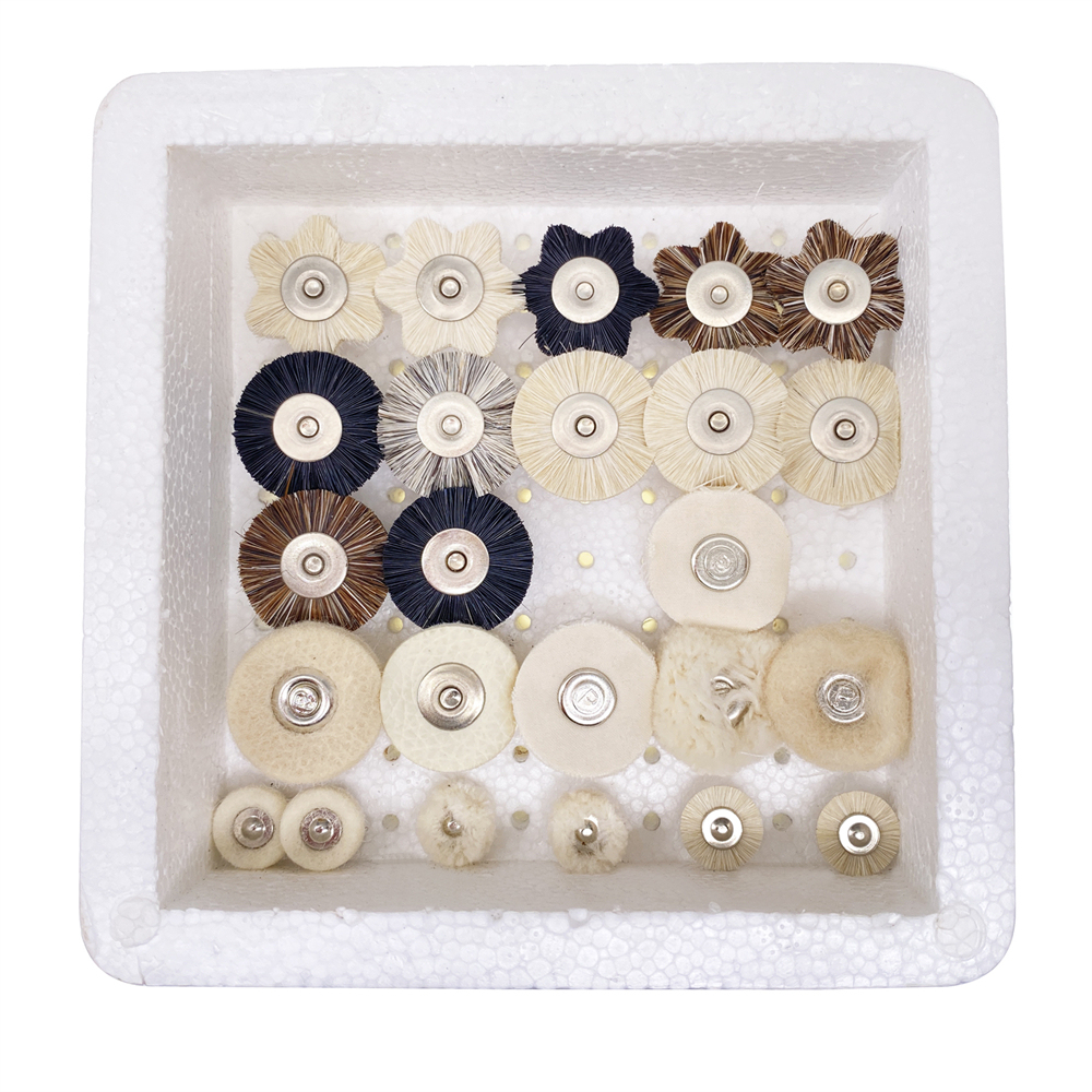 51Pcs/Box Dental Lab Polishing Kit HP Shank For Composite Ceramic 2.35mm