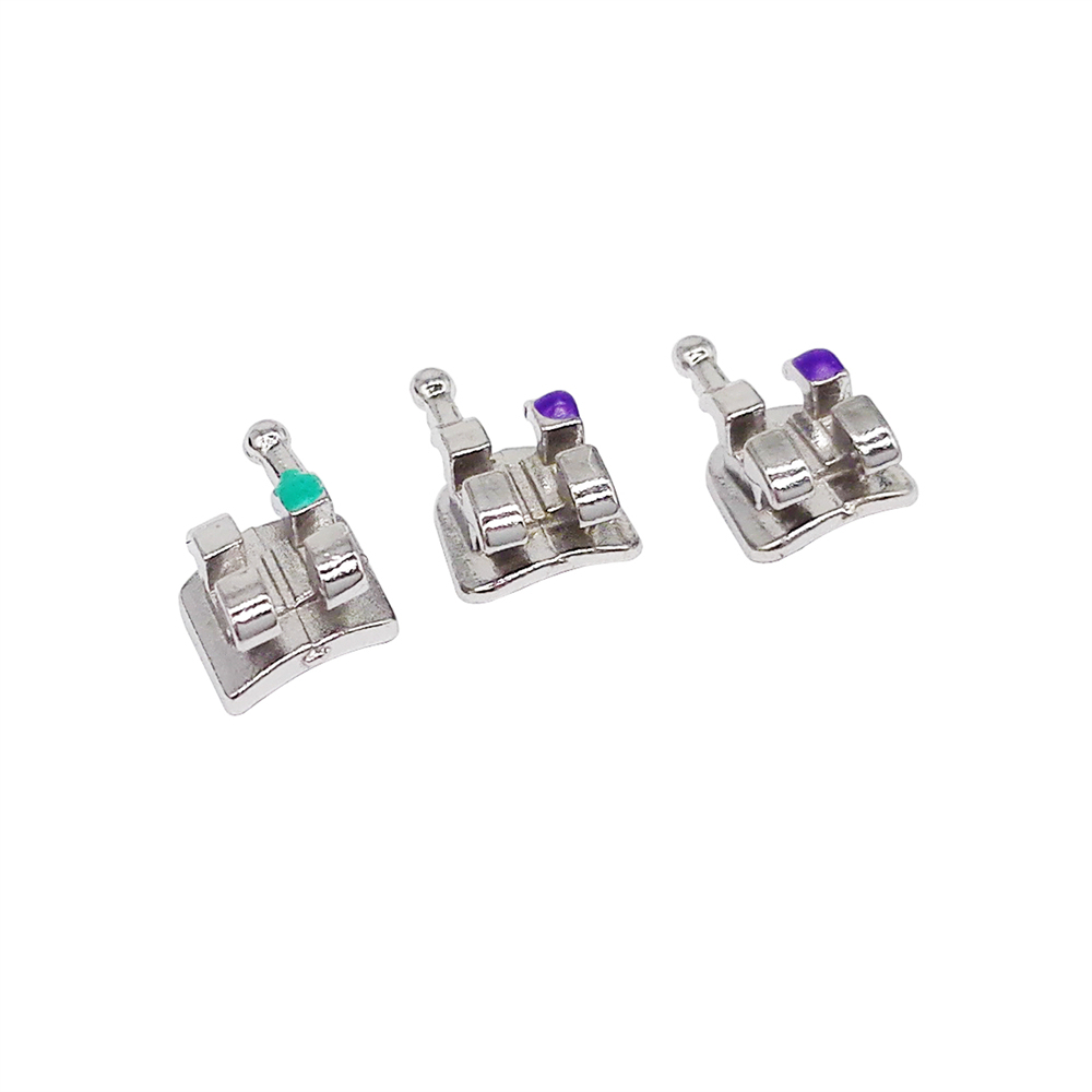 OC Dental Brackets Orthodontic Metal Braces MIM Mini Roth MBT Slot 022 345 Hooks