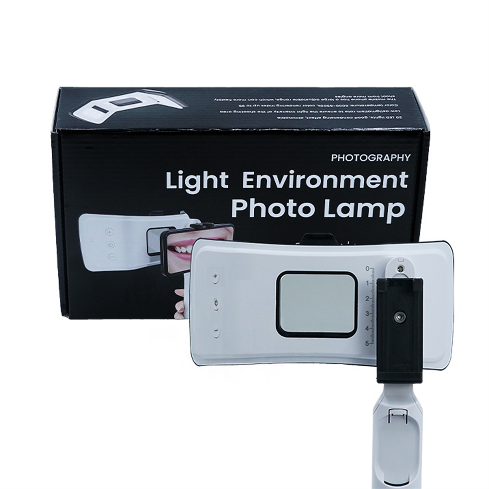 Handheld Dental Intraoral Photography Light Oral Photo Video LED Filling Light