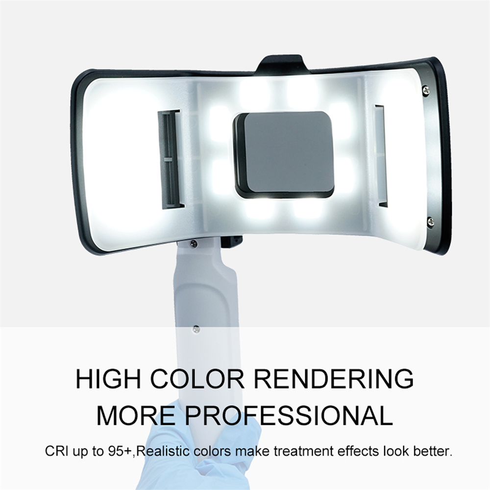 Handheld Dental Intraoral Photography Light Oral Photo Video LED Filling Light