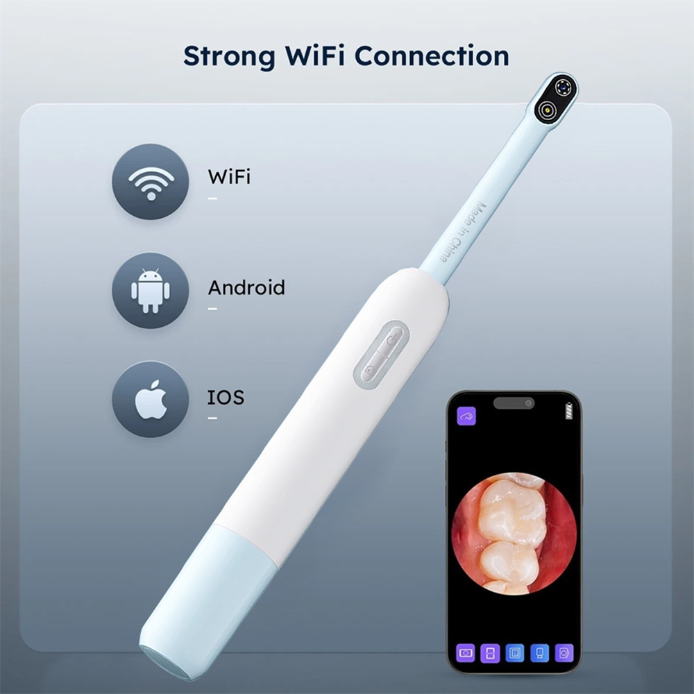 Dental Intraoral Camera Wifi Digital Imaging Intra Oral HD LED Camera 7LED