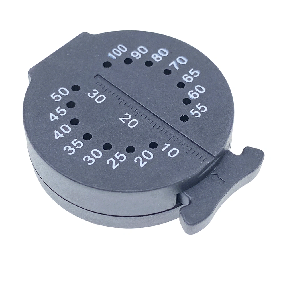 Dental Gutta Percha Point Measuring Ruler Cutter with Ceramic Blade