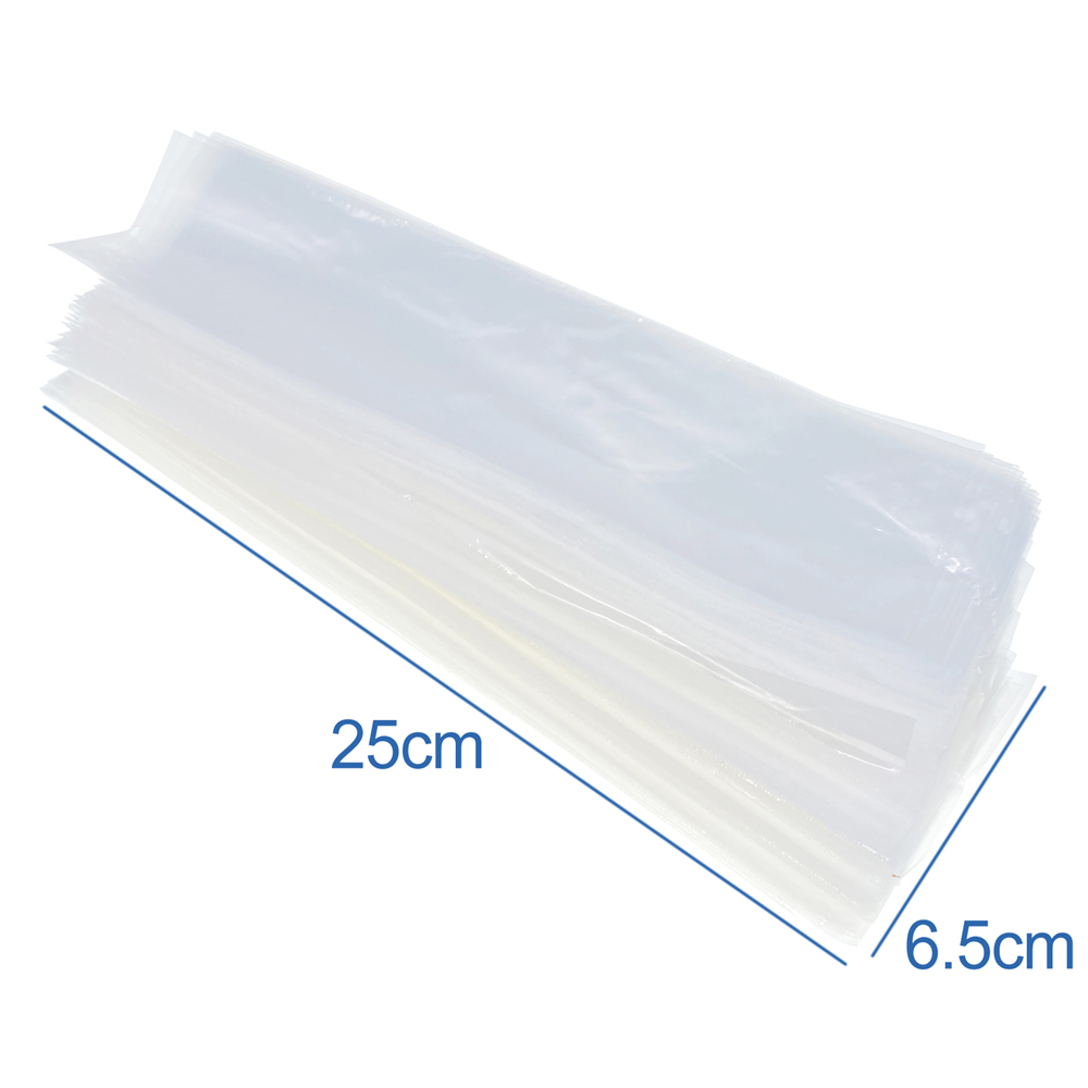 500Pcs Dental Disposable Air Water Syringe Sleeves Plastic 2.5" x 10" Clear