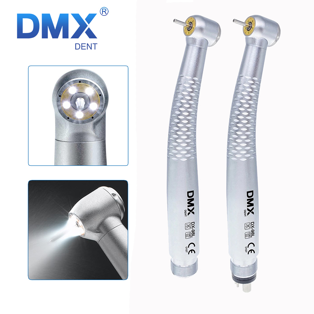 DMXDENT DX-98L Dental LED E-generator Air Turbine High Speed Handpiece