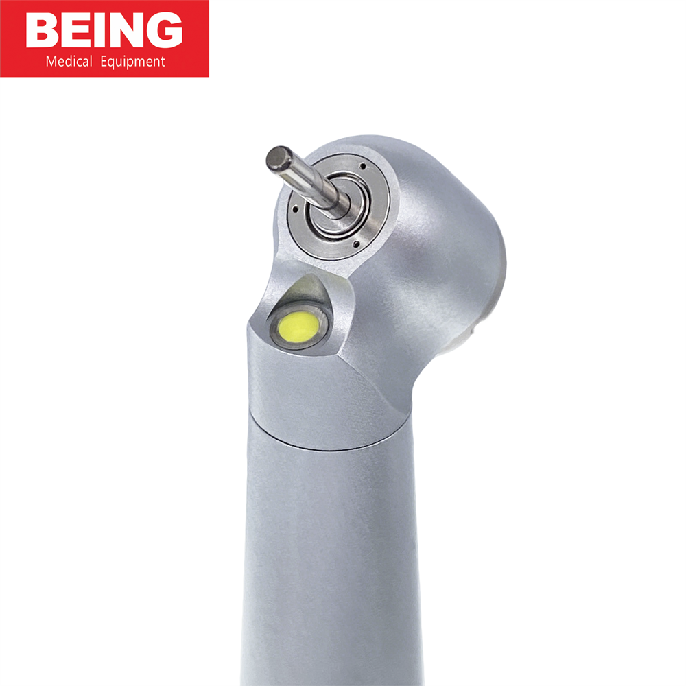 BEING Dental LED Surgical 45 Degree High Speed Handpiece 4 Hole Reverse Air fit NSK