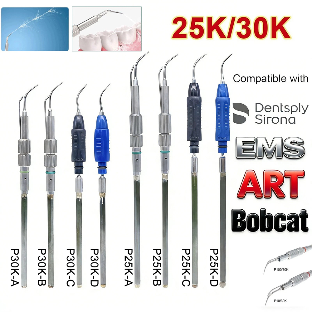DMXDENT Dental Insert tips Ultrasonic Scaler Tip 30K / 25K Fit EMS/ART