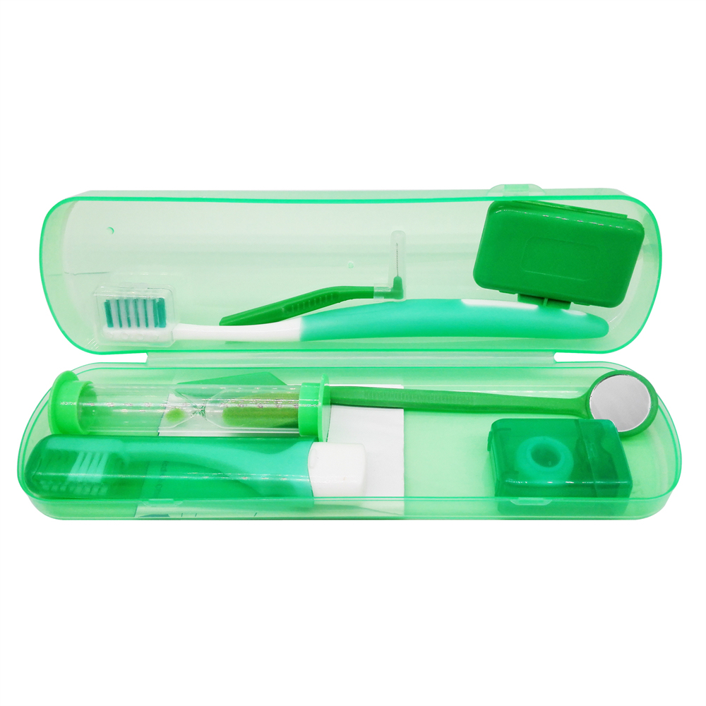 Dental Care Toothbrush Kit Orthodontic Teeth Floss Oral Cleaning Tools