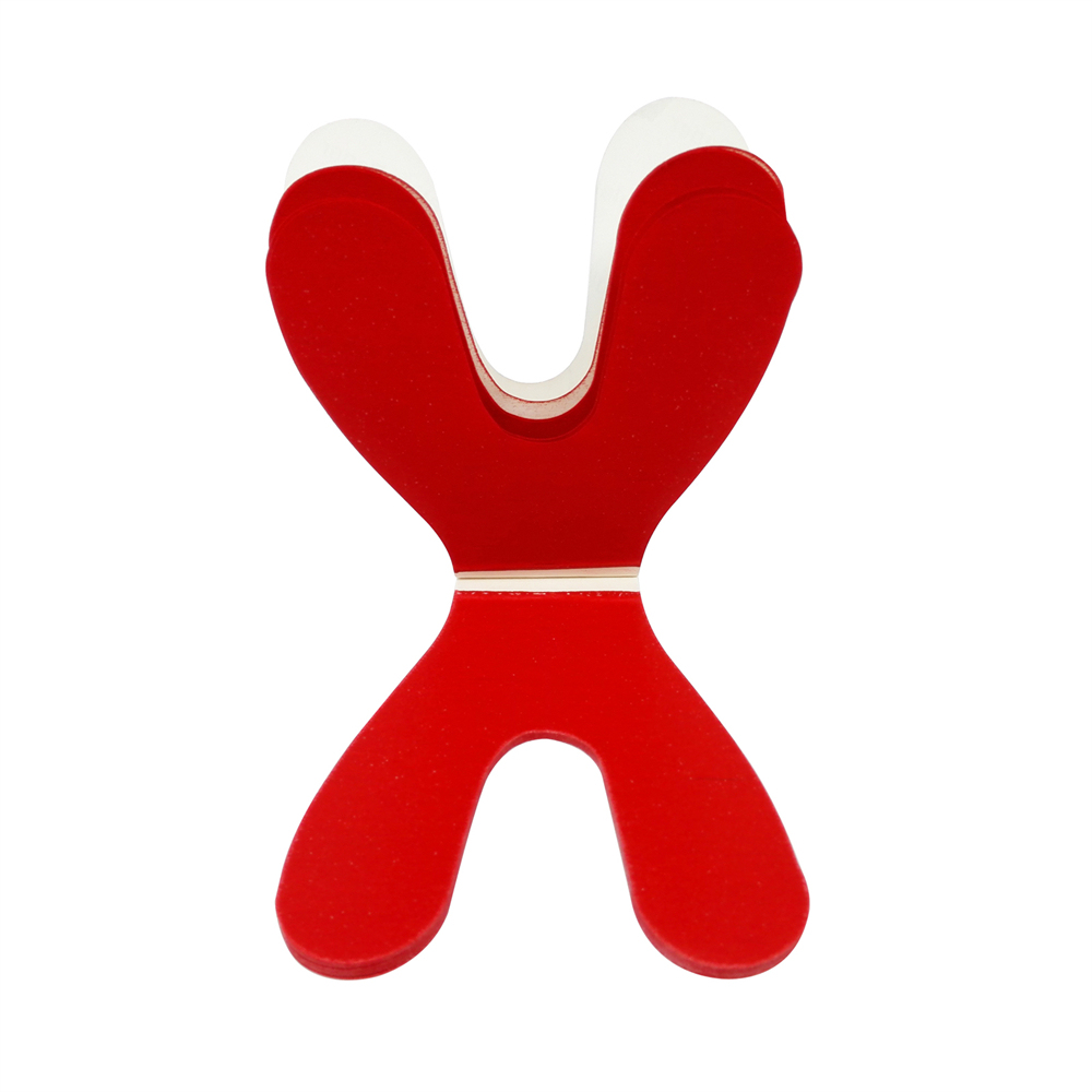 Dental Full Mouth Articulating Paper Horseshoe hydrophilic Double Sided Blue/Red