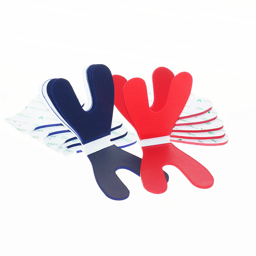 Dental Full Mouth Articulating Paper Horseshoe hydrophilic Double Sided Blue/Red