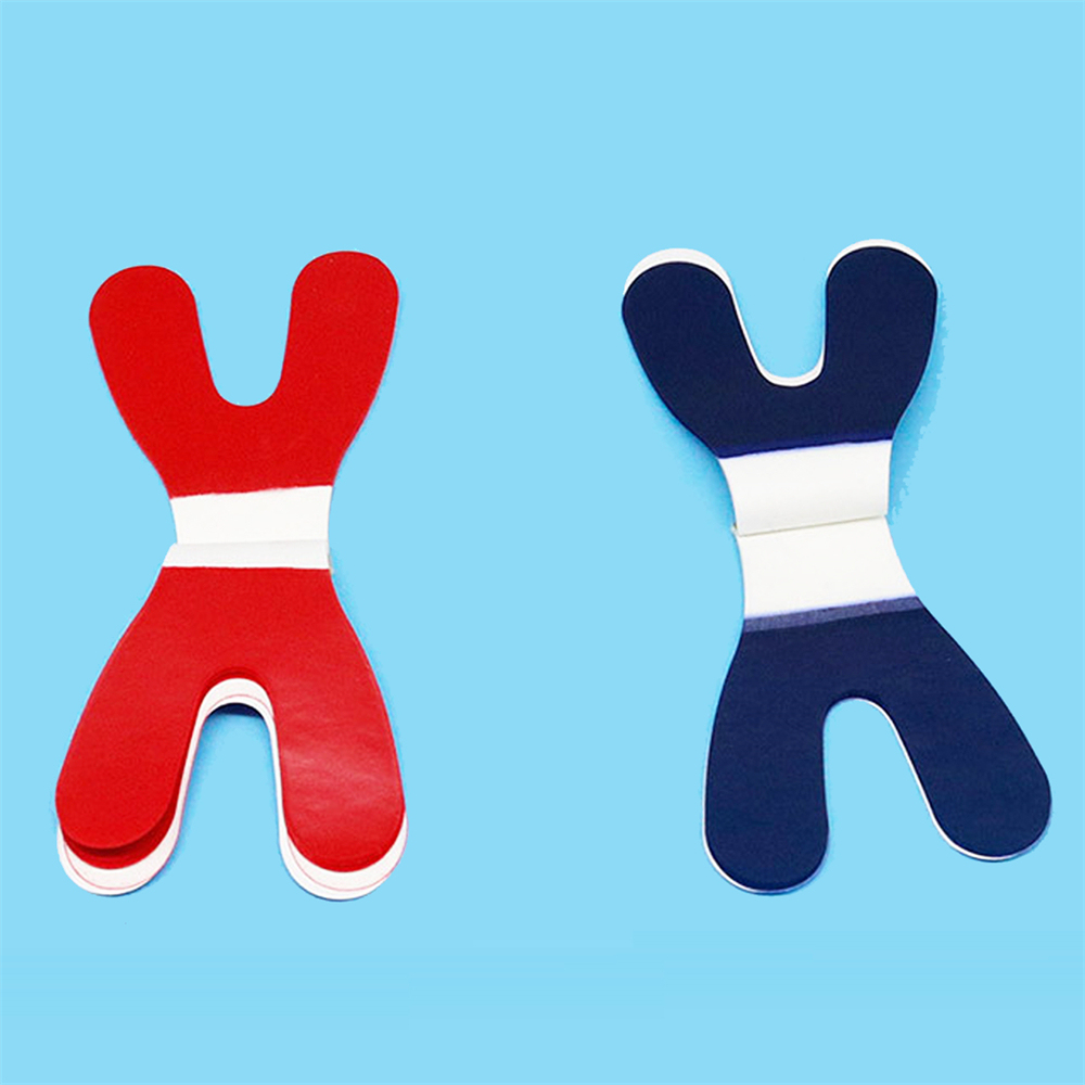 Dental Full Mouth Articulating Paper Horseshoe hydrophilic Double Sided Blue/Red