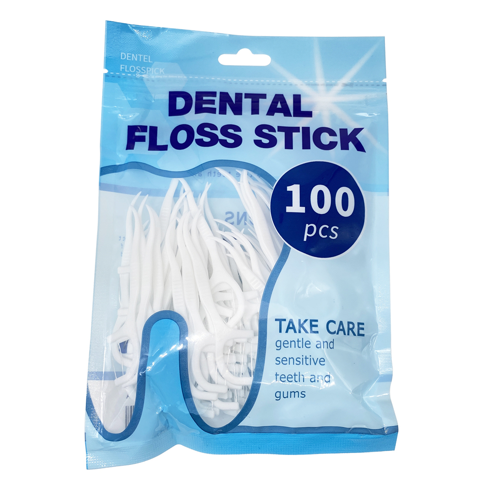 Dental Floss Sticks Interdental Tooth Harps Teeth Picks Oral Plaque Care