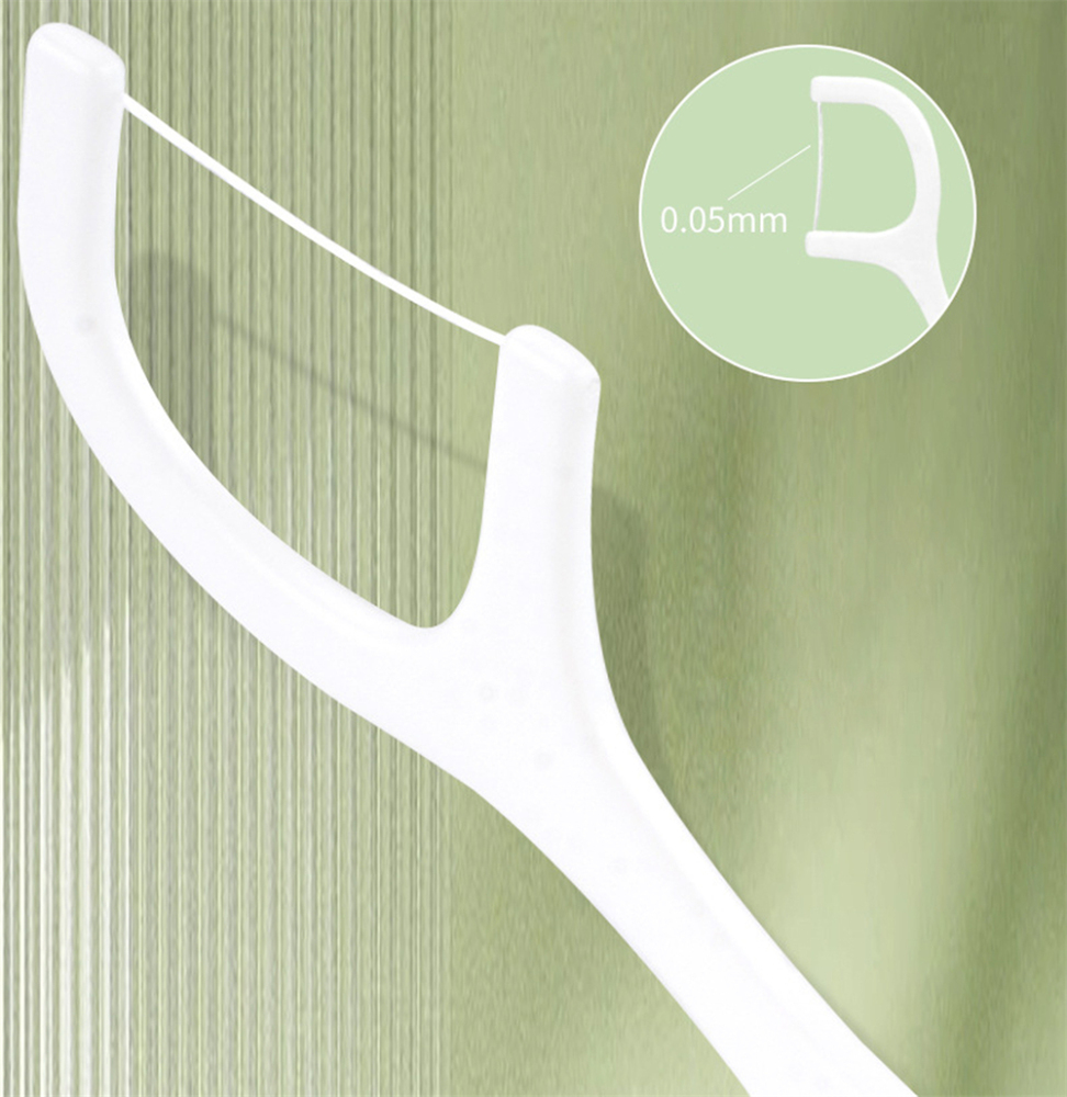 Dental Floss Sticks Interdental Tooth Harps Teeth Picks Oral Plaque Care