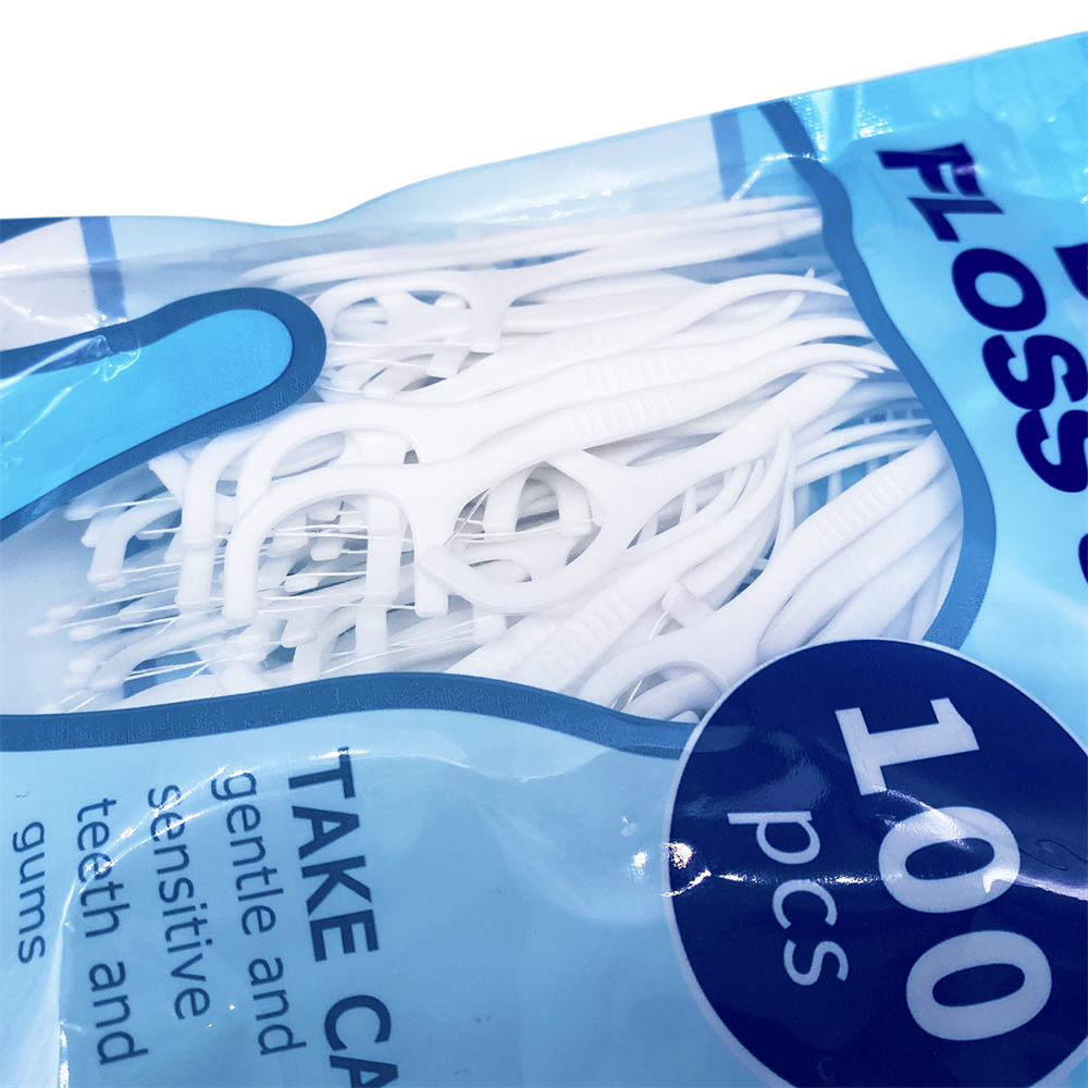 Dental Floss Sticks Interdental Tooth Harps Teeth Picks Oral Plaque Care